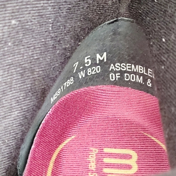 New Munro Womens Tessa Black Ankle Boots Combat ,Size 7,5 - Picture 7 of 7